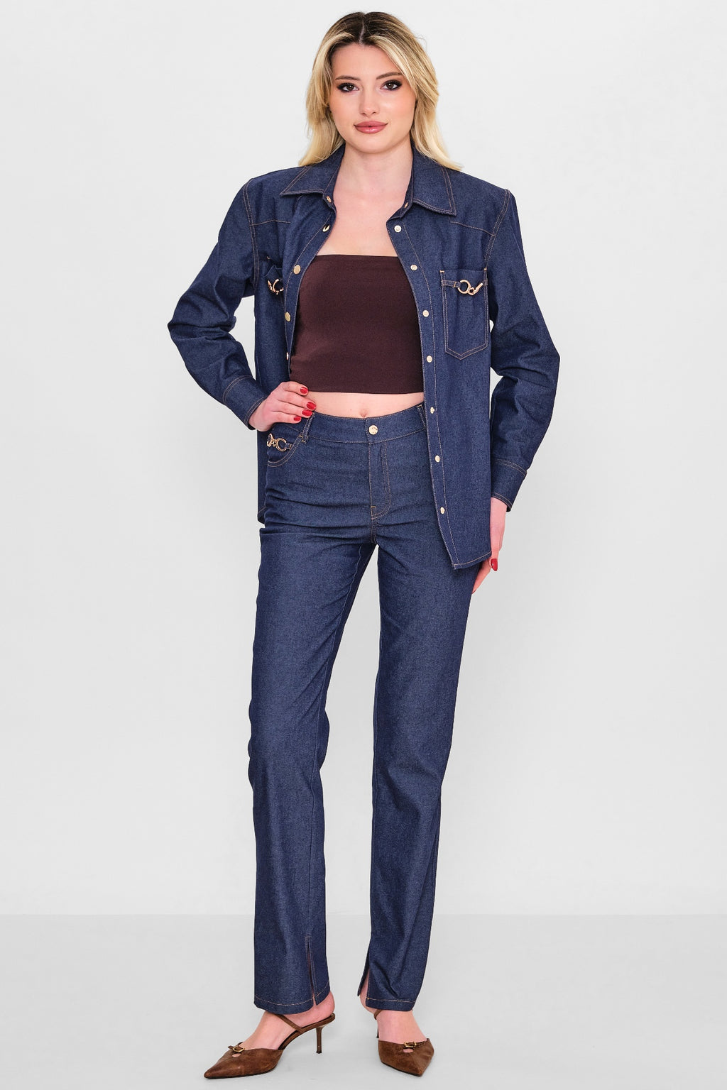 Laluce - Plus Size Trousers (LL.Y26.PNT.LP237) - 8690200117305