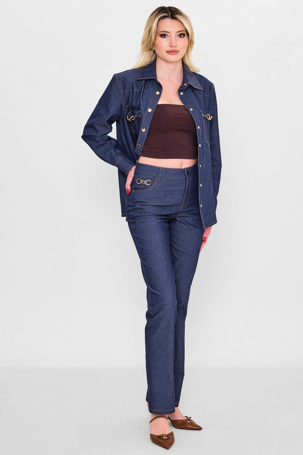 Laluce - Plus Size Trousers (LL.Y26.PNT.LP237) - 8690200117305