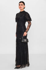 Nupel li̇ne - Plus Size Dress (NPL26Y5153) - 8690200117312