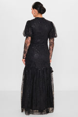 Nupel li̇ne - Plus Size Dress (NPL26Y5153) - 8690200117312