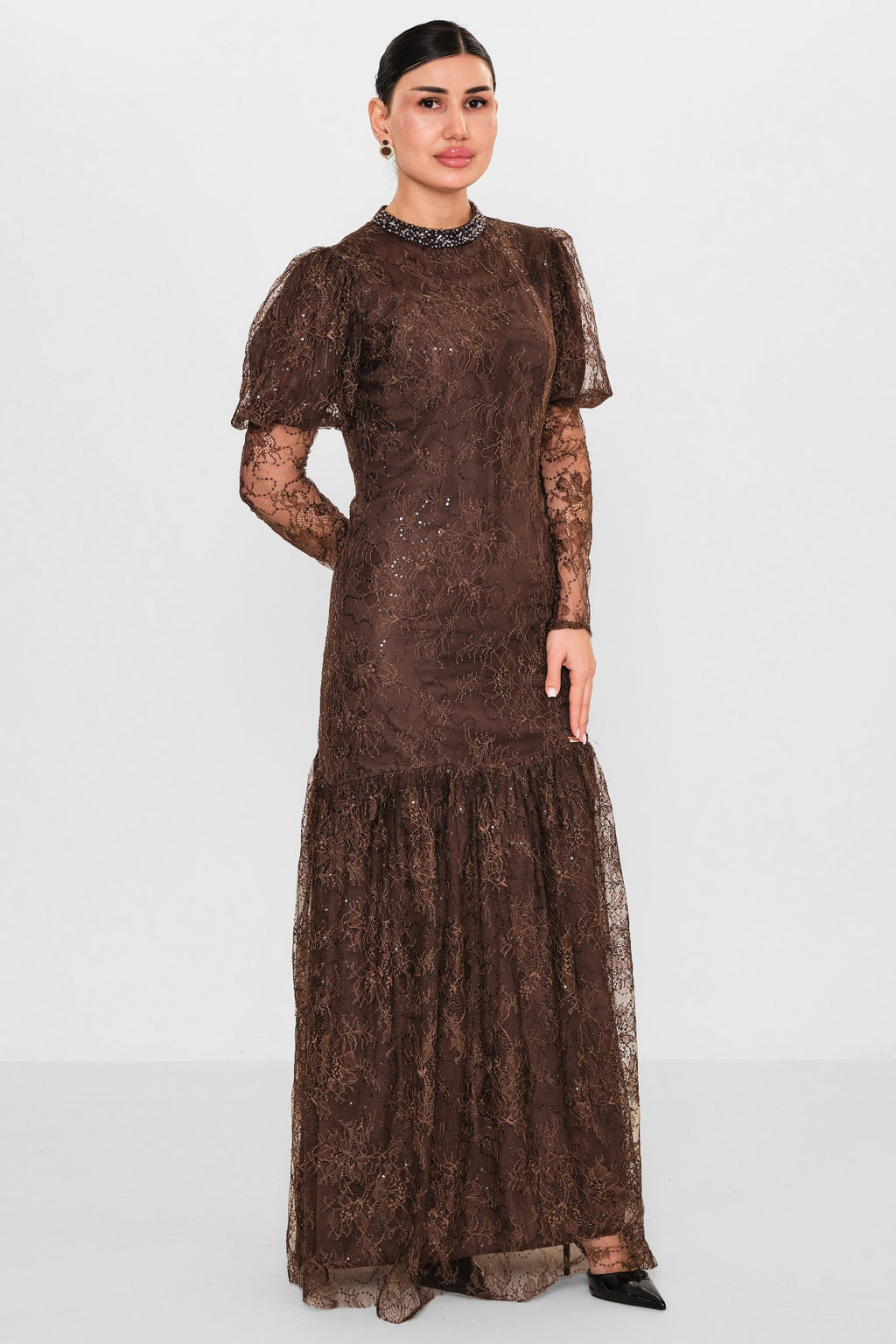 Nupel line - Plus Size Dress (NPL26Y5153) - 8690200117336