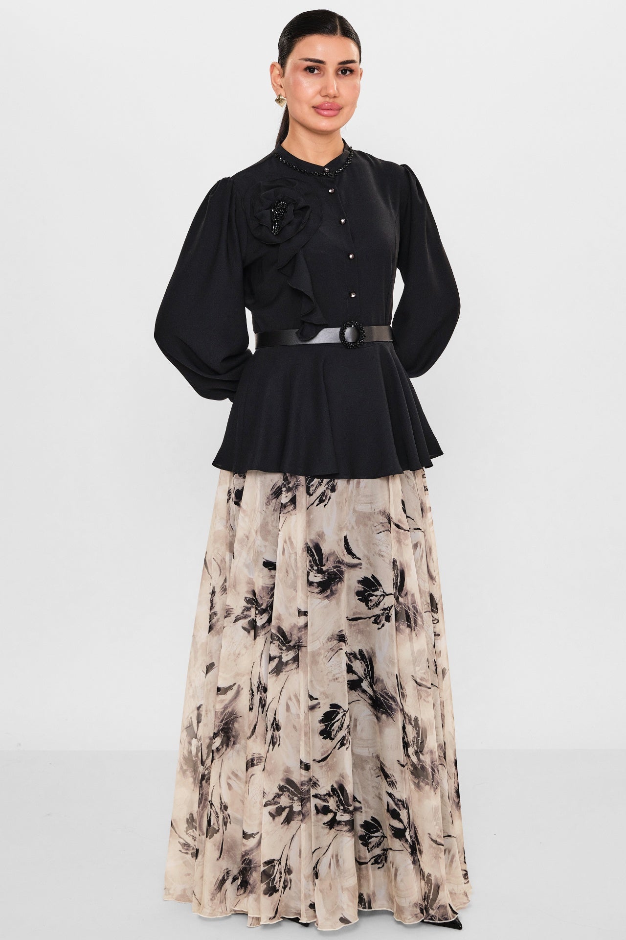 Nupel li̇ne - Plus Size Suit (NPL26Y9144) - 8690200117374
