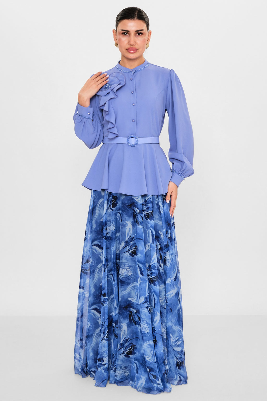 Nupel line - Plus Size Suit (NPL26Y9144) - 8690200117381
