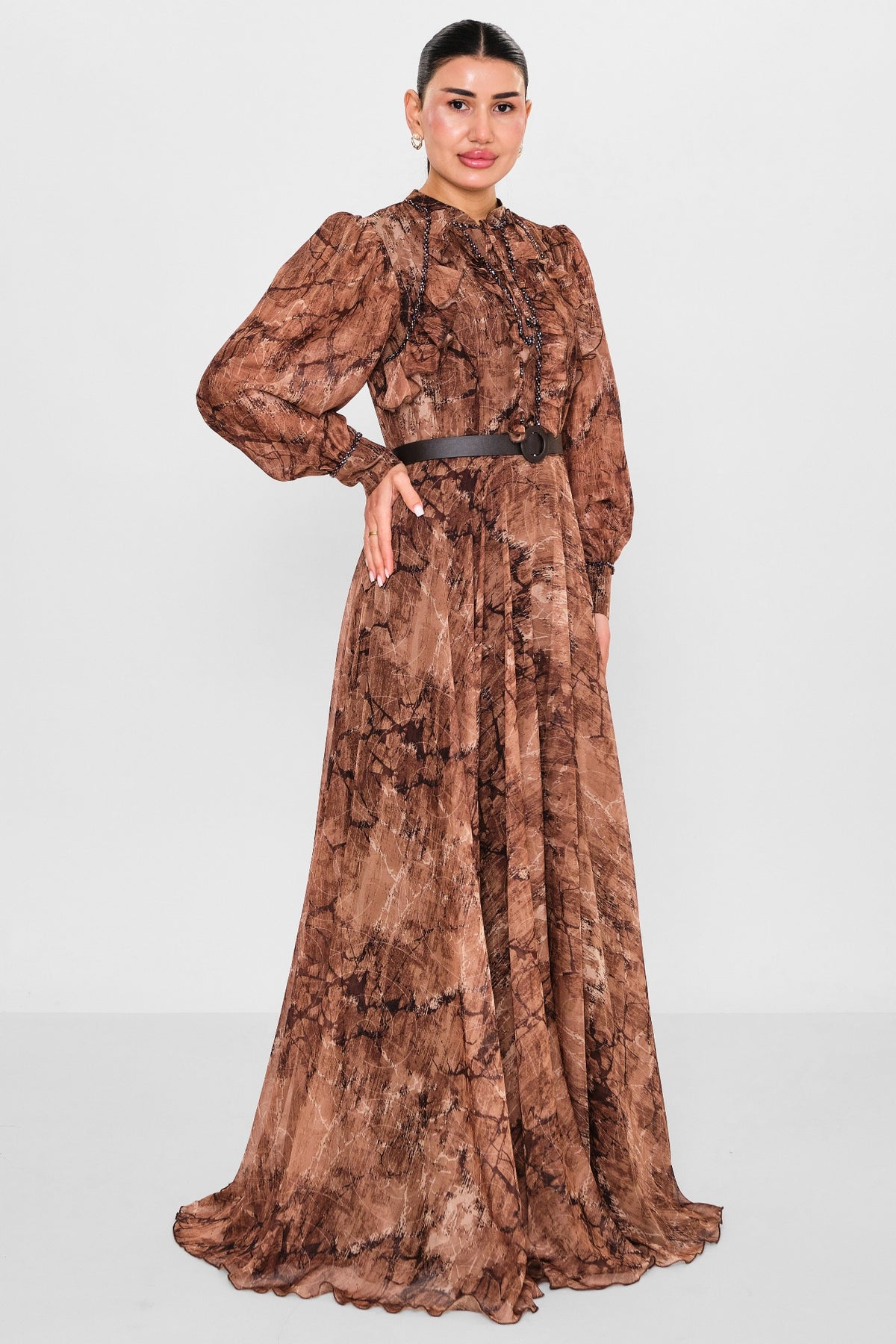 Nupel line - Plus Size Dress (NPL26Y5151) - 8690200117428