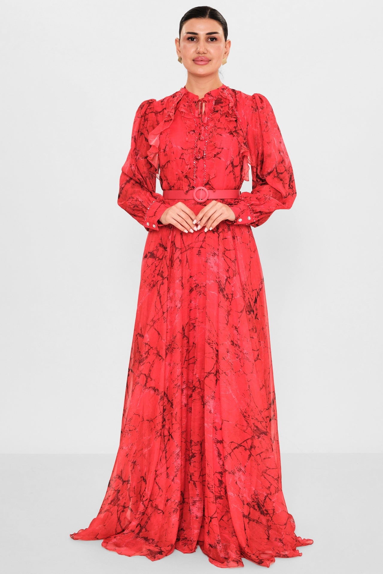 Nupel line - Plus Size Dress (NPL26Y5151) - 8690200117442