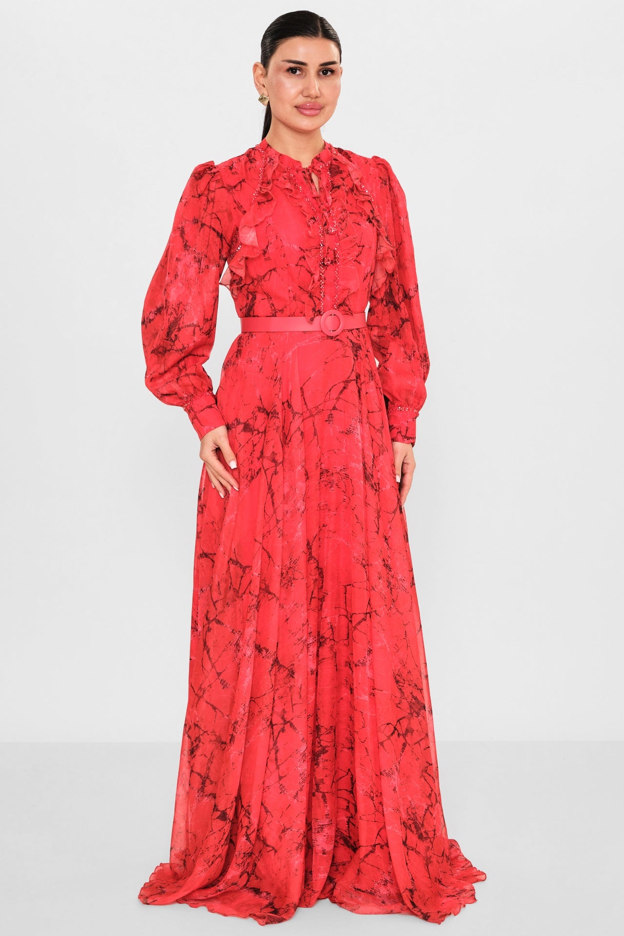 Nupel line - Plus Size Dress (NPL26Y5151) - 8690200117442