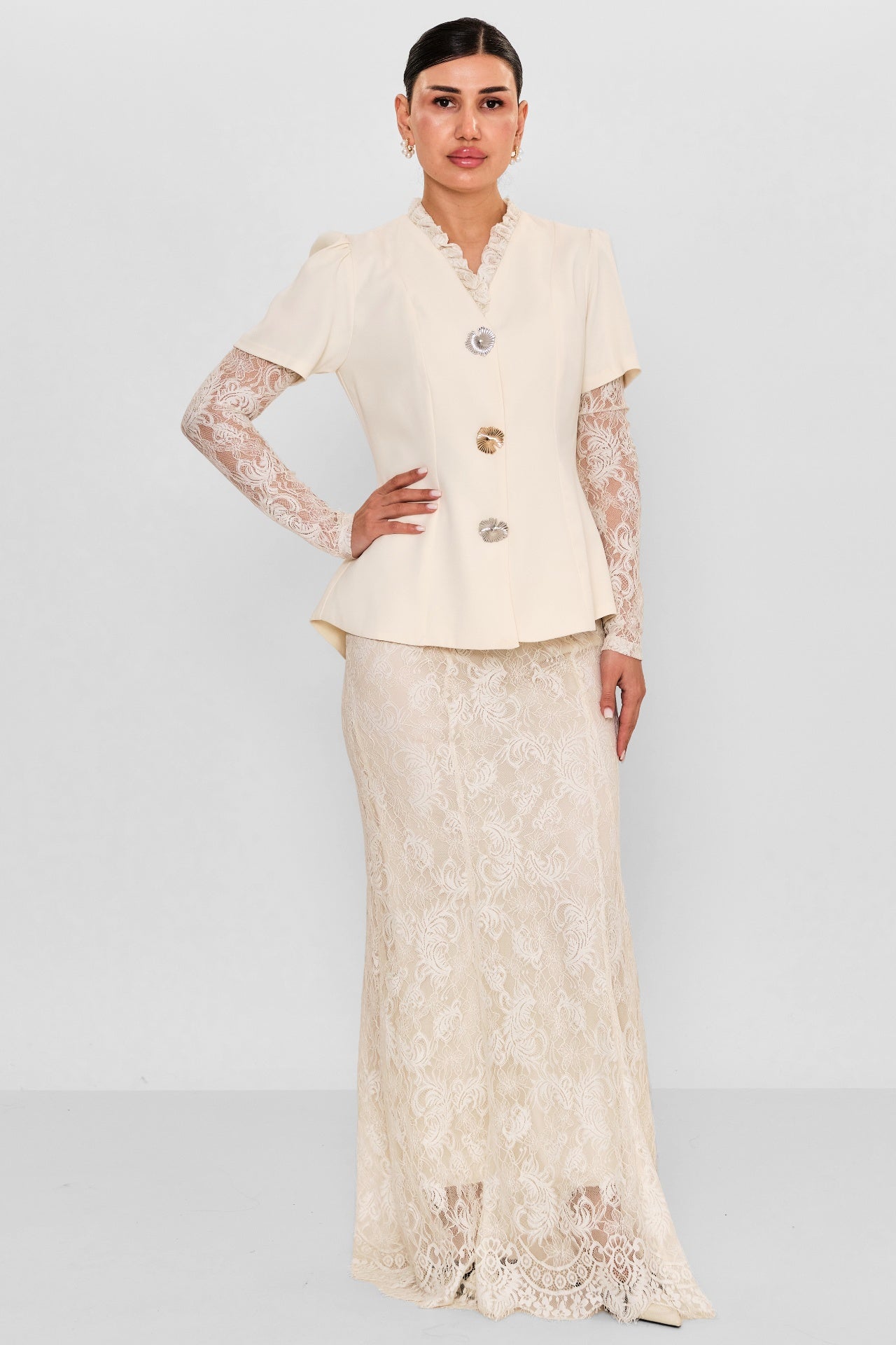 Nupel li̇ne - Plus Size Suit (NPL26Y9148) - 8690200117466
