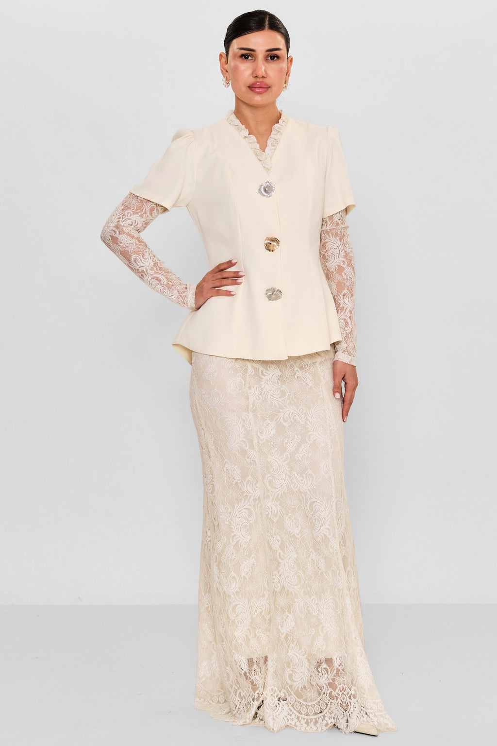 Nupel line - Plus Size Suit (NPL26Y9148) - 8690200117466