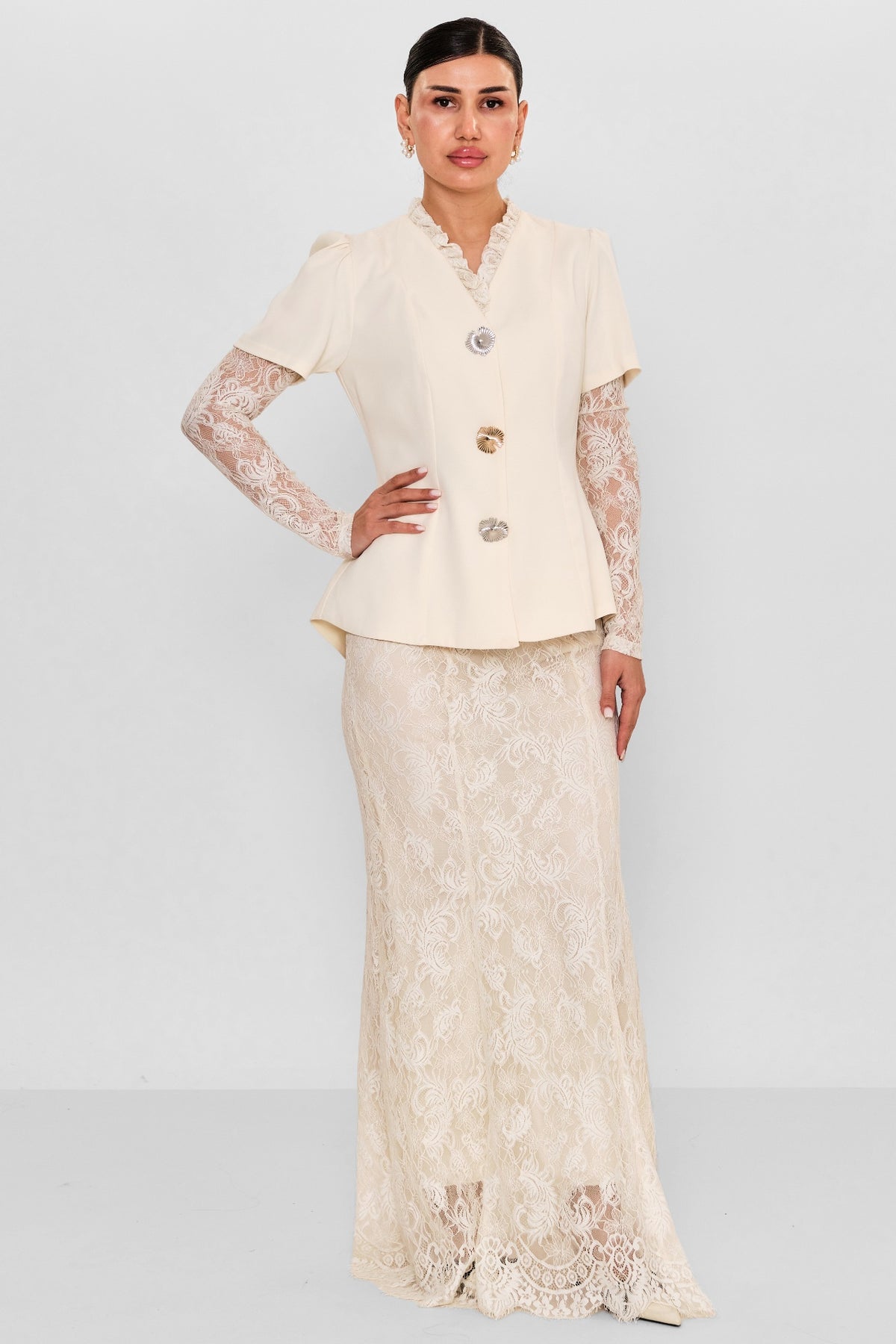 Nupel line - Plus Size Suit (NPL26Y9148) - 8690200117466