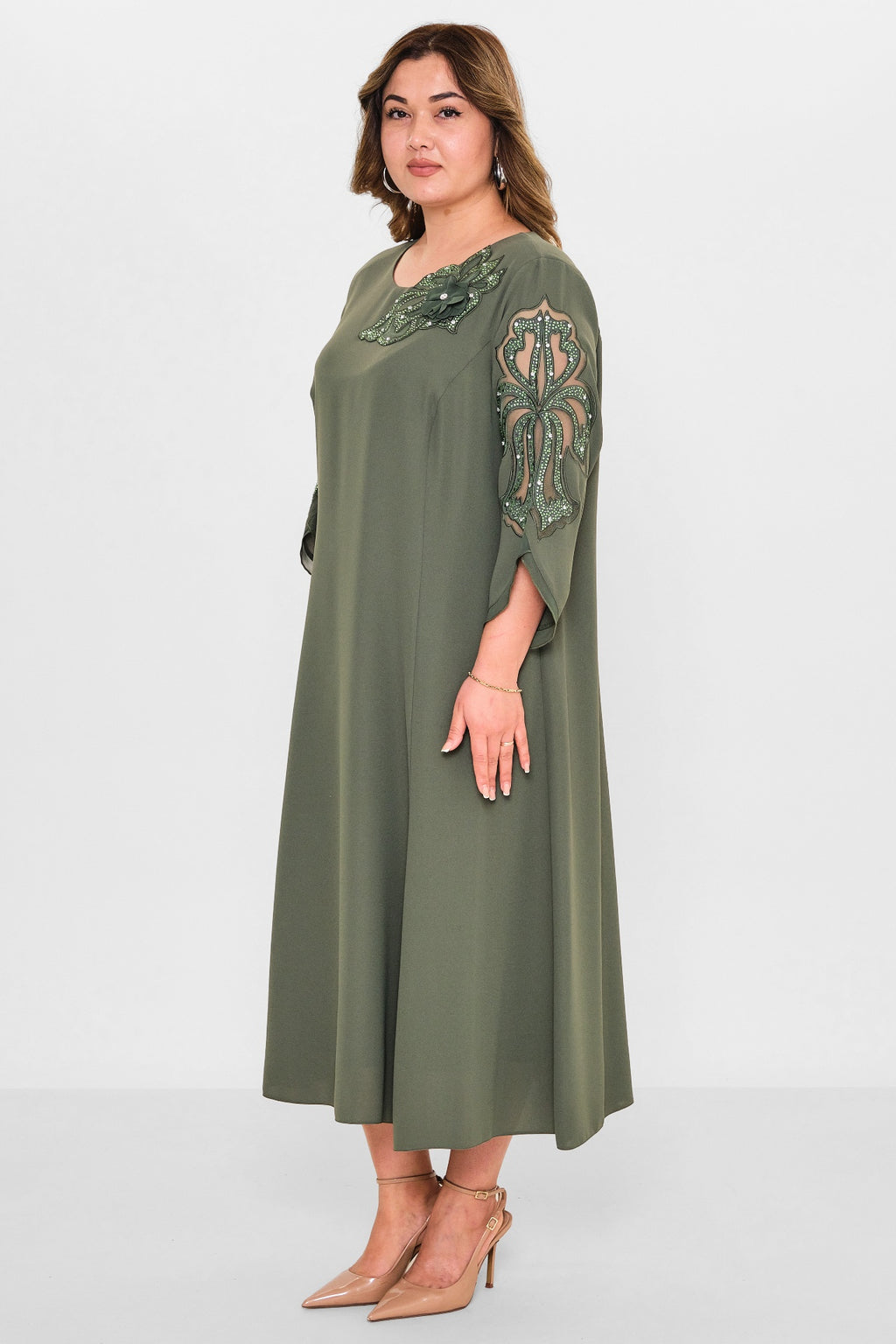 Gumanize - Plus Size Dress (GMZ2025-413-1996) - 8690200117824