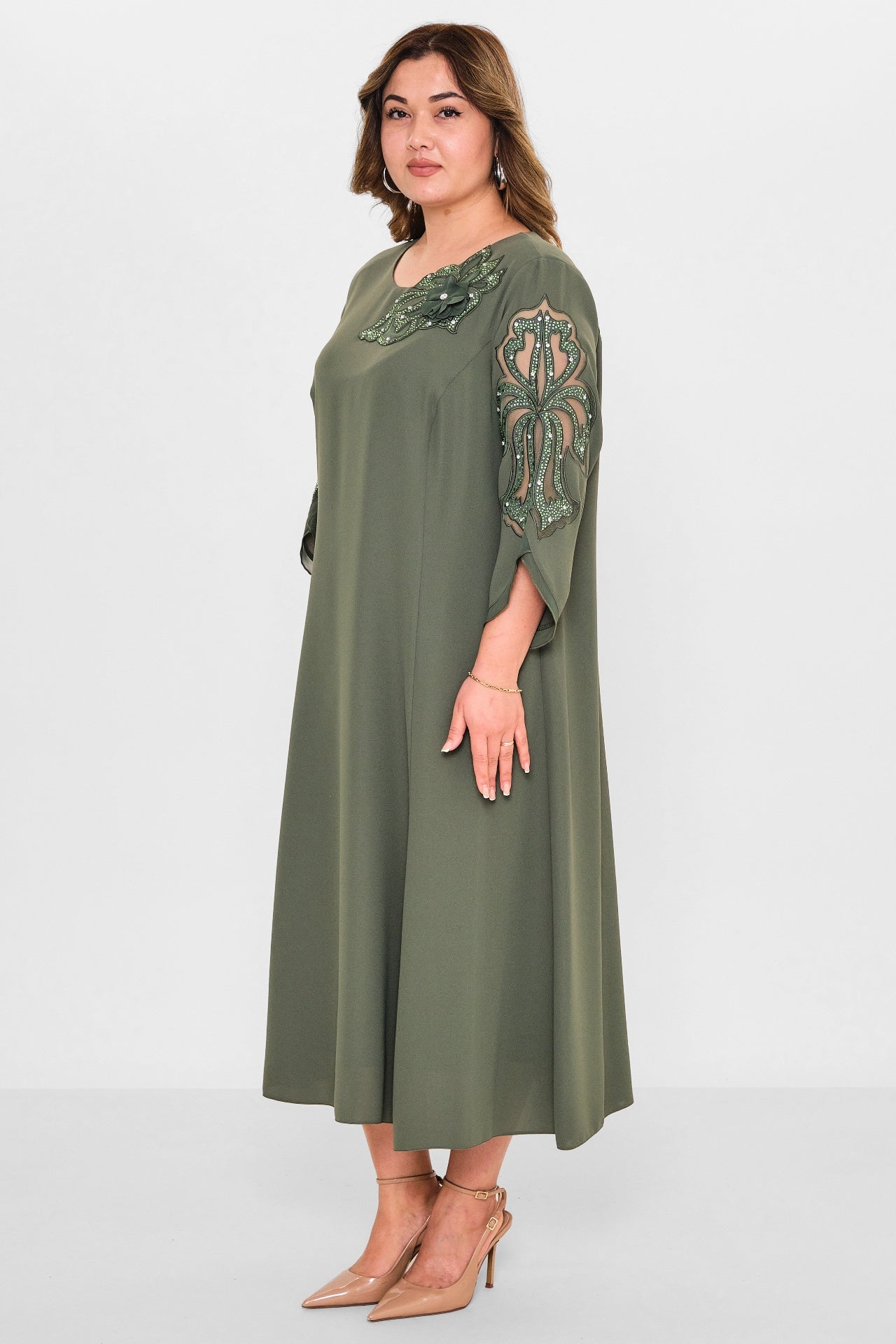 Gumanize - Plus Size Dress (GMZ2025-413-1996) - 8690200117824