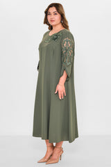 Gumanize - Plus Size Dress (GMZ2025-413-1996) - 8690200117824