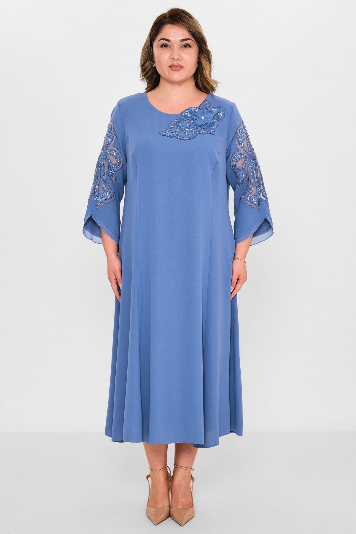 Gumanize - Plus Size Dress (GMZ2025-413-1996) - 8690200117848