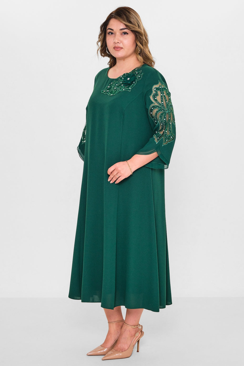Gumanize - Plus Size Dress (GMZ2025-413-1996) - 8690200117855