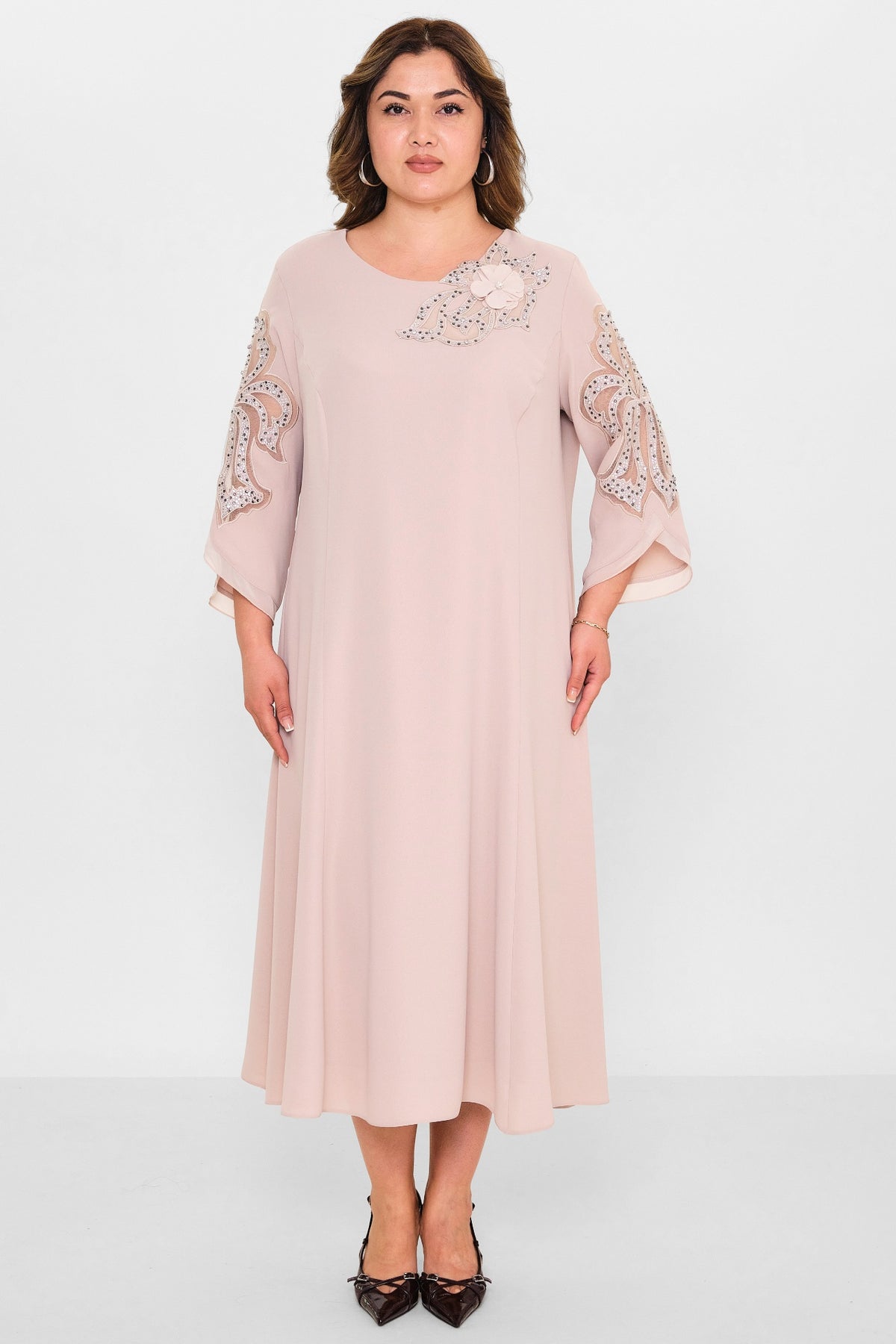 Gumanize - Plus Size Dress (GMZ2025-413-1996) - 8690200117879