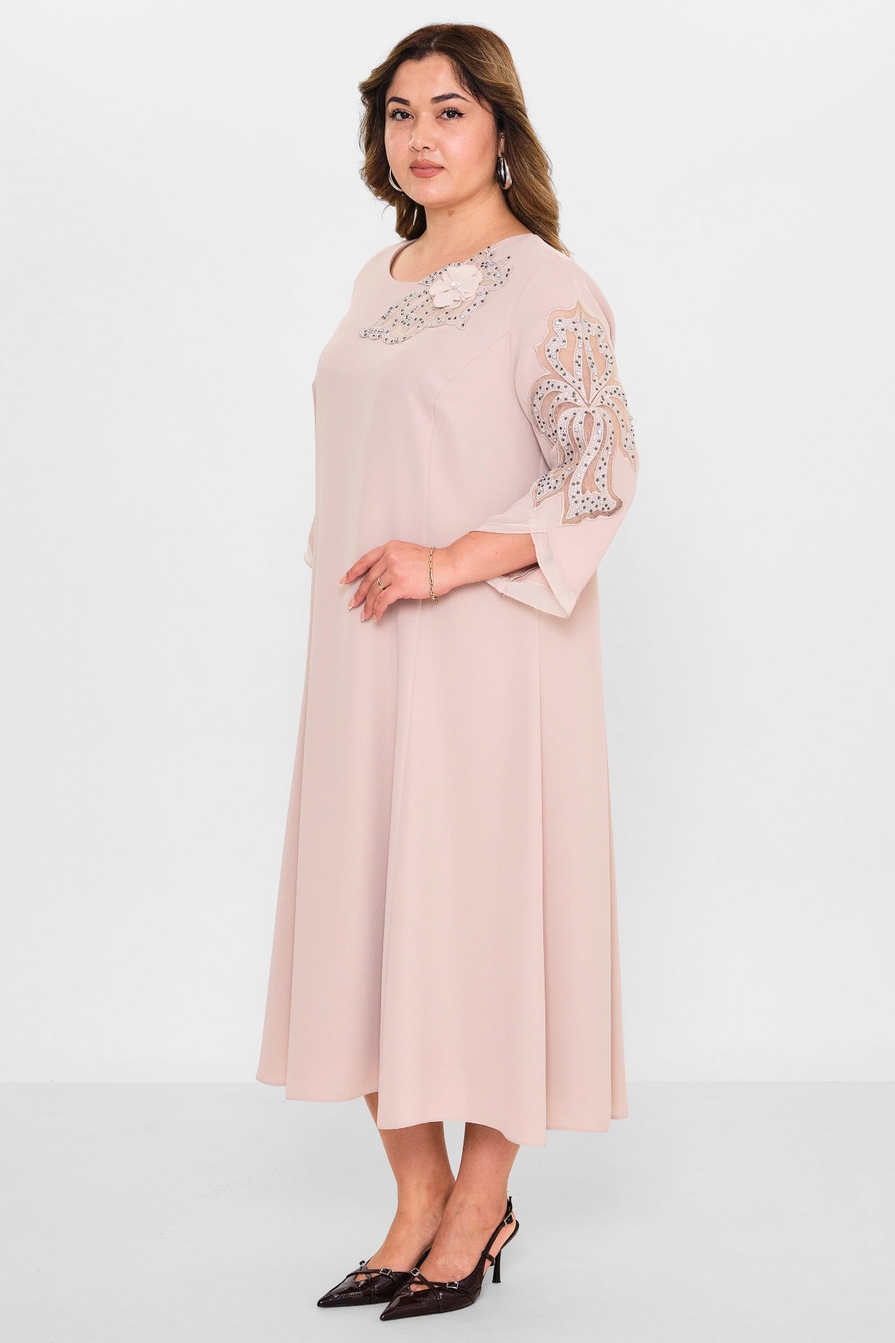 Gumanize - Plus Size Dress (GMZ2025-413-1996) - 8690200117879