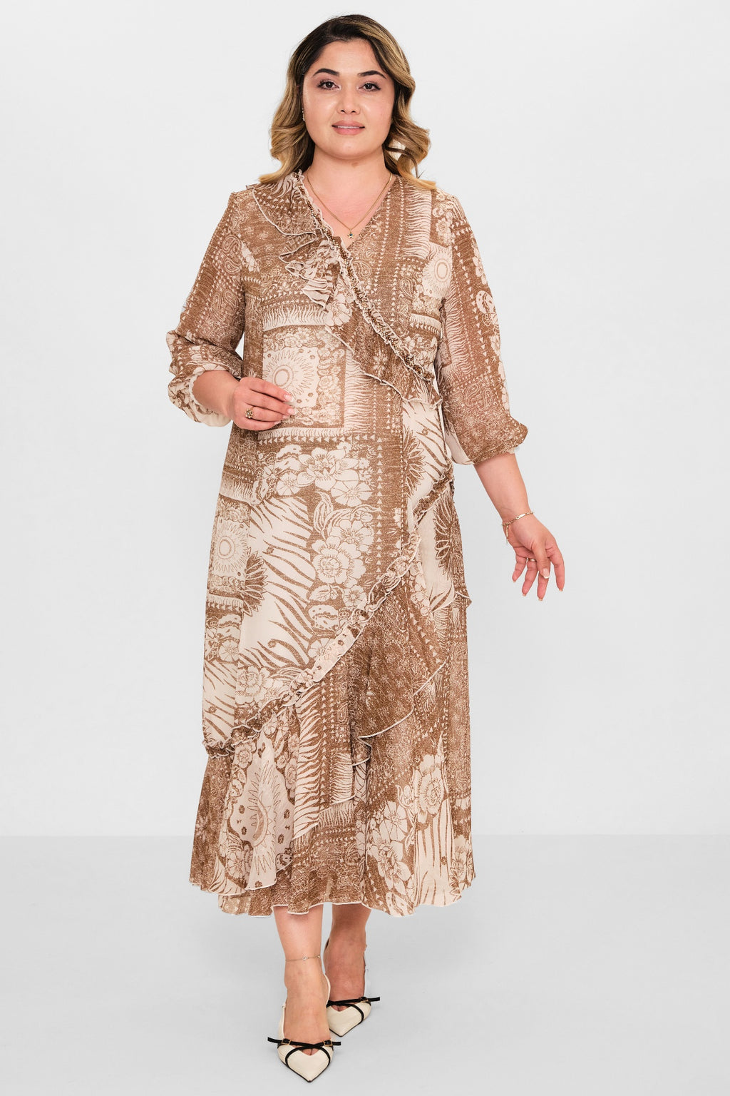 Gumanize - Plus Size Dress (GMZ2026-378-7993) - 8690200117909
