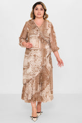Gumanize - Plus Size Dress (GMZ2026-378-7993) - 8690200117909
