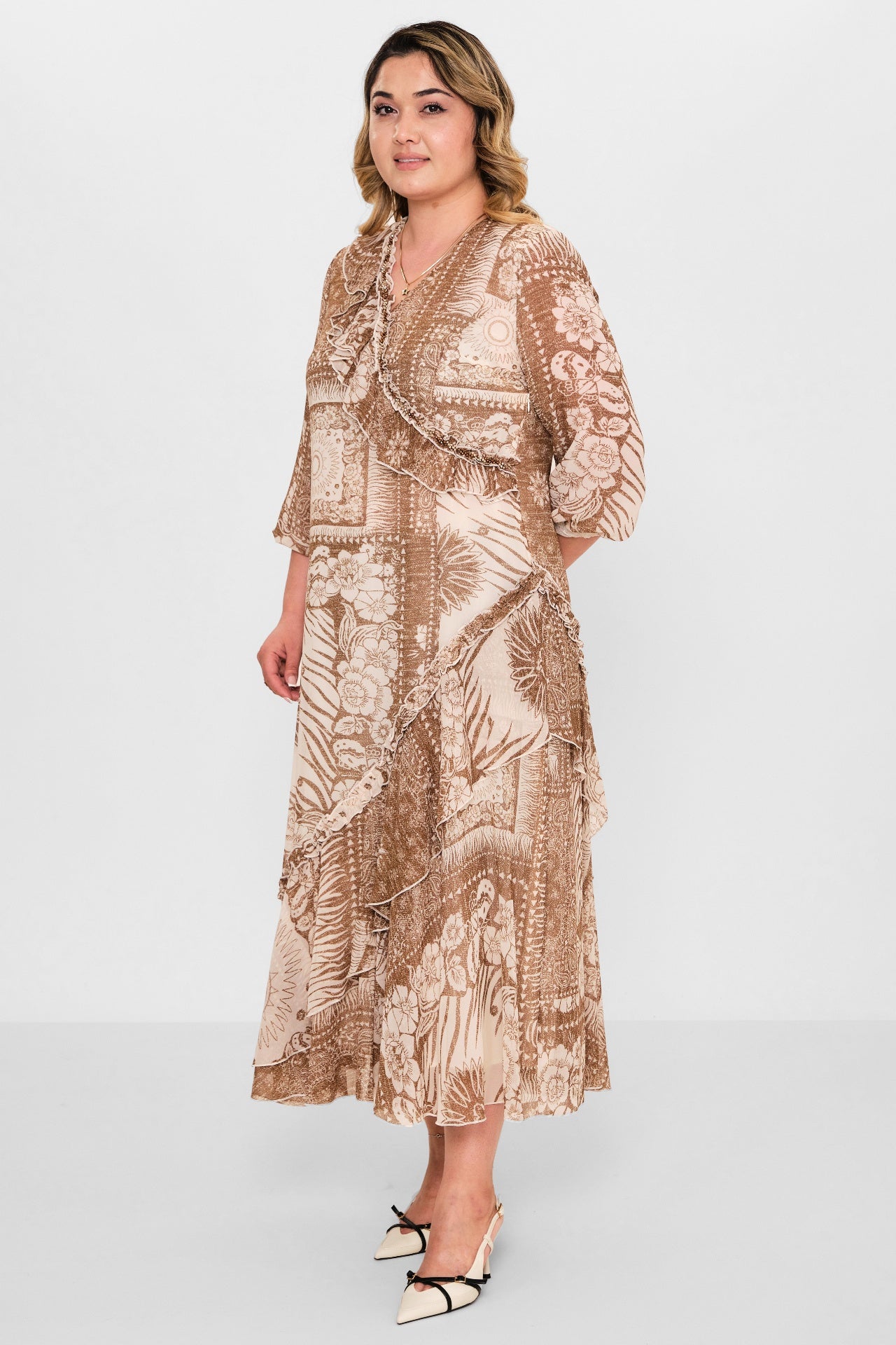 Gumanize - Plus Size Dress (GMZ2026-378-7993) - 8690200117909