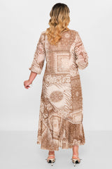 Gumanize - Plus Size Dress (GMZ2026-378-7993) - 8690200117909