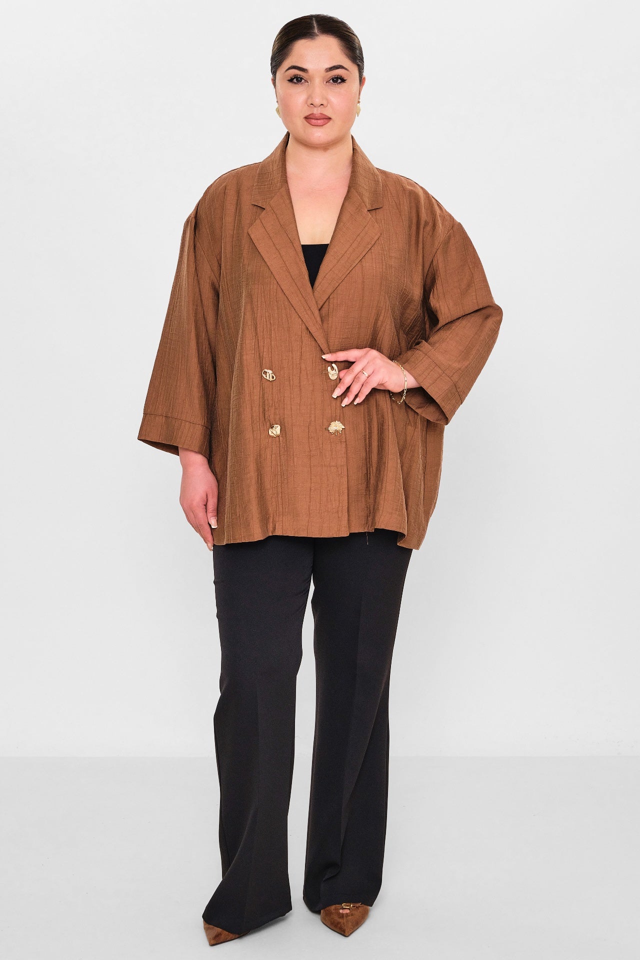 Fimore - Plus Size Jacket (FMR26Y8543-22) - 8690200118029