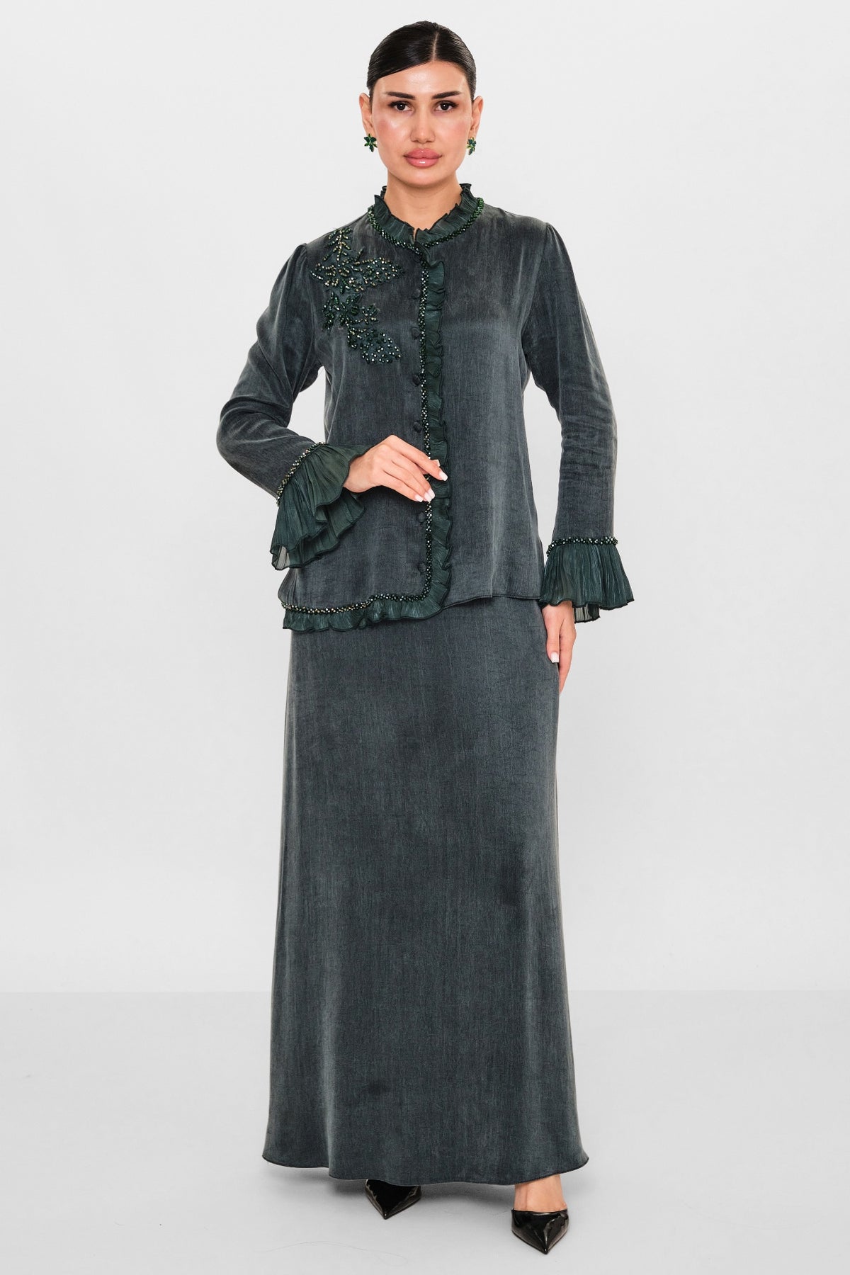 Nupel li̇ne - Plus Size Suit (NPL26Y9030) - 8690200118715