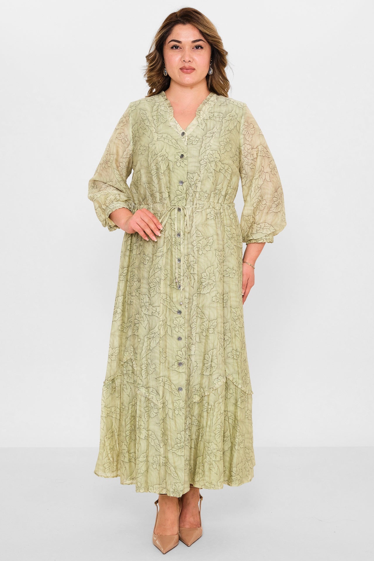 Gumanize - Plus Size Dress (GMZ2025-1024-7720) - 8690200118739