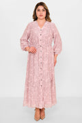 Gumanize - Plus Size Dress (GMZ2025-1024-7720) - 8690200118746