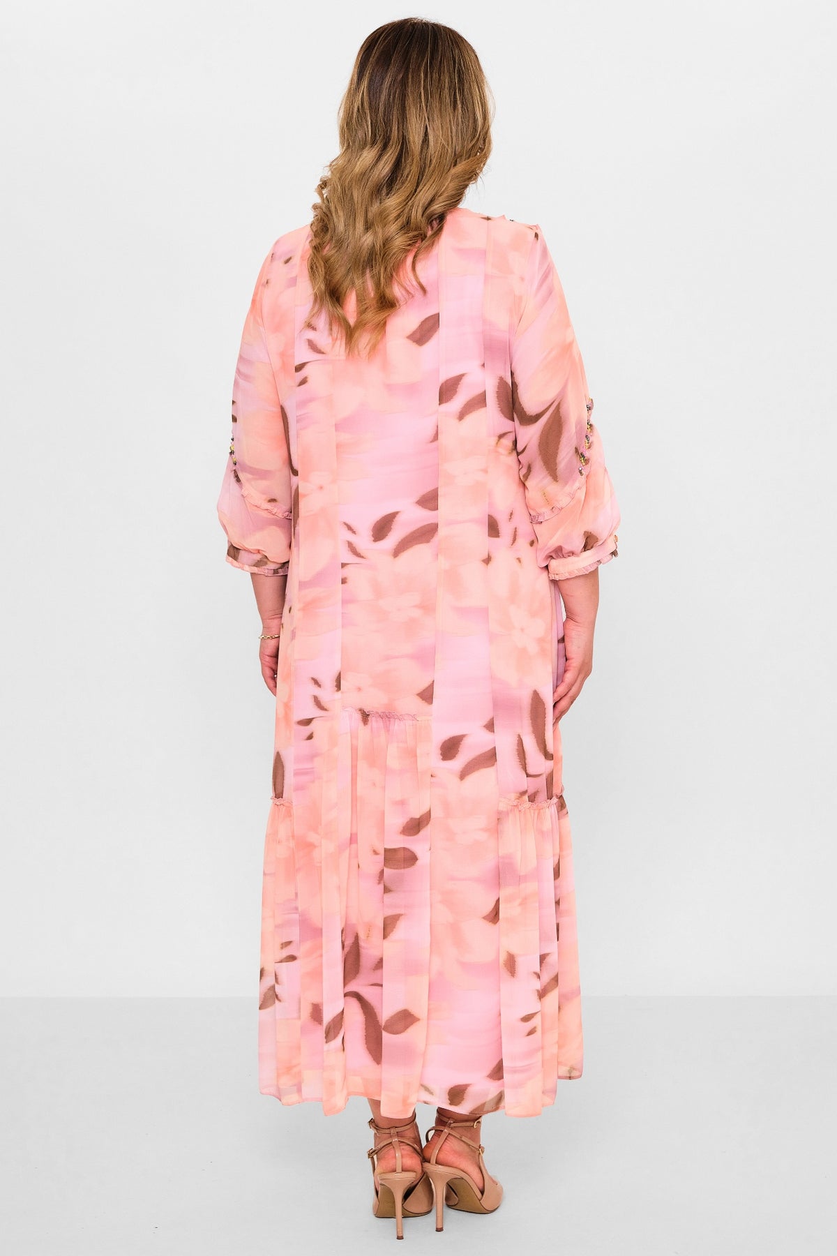 Gumanize - Plus Size Dress (GMZ2025-1135-7693) - 8690200118777