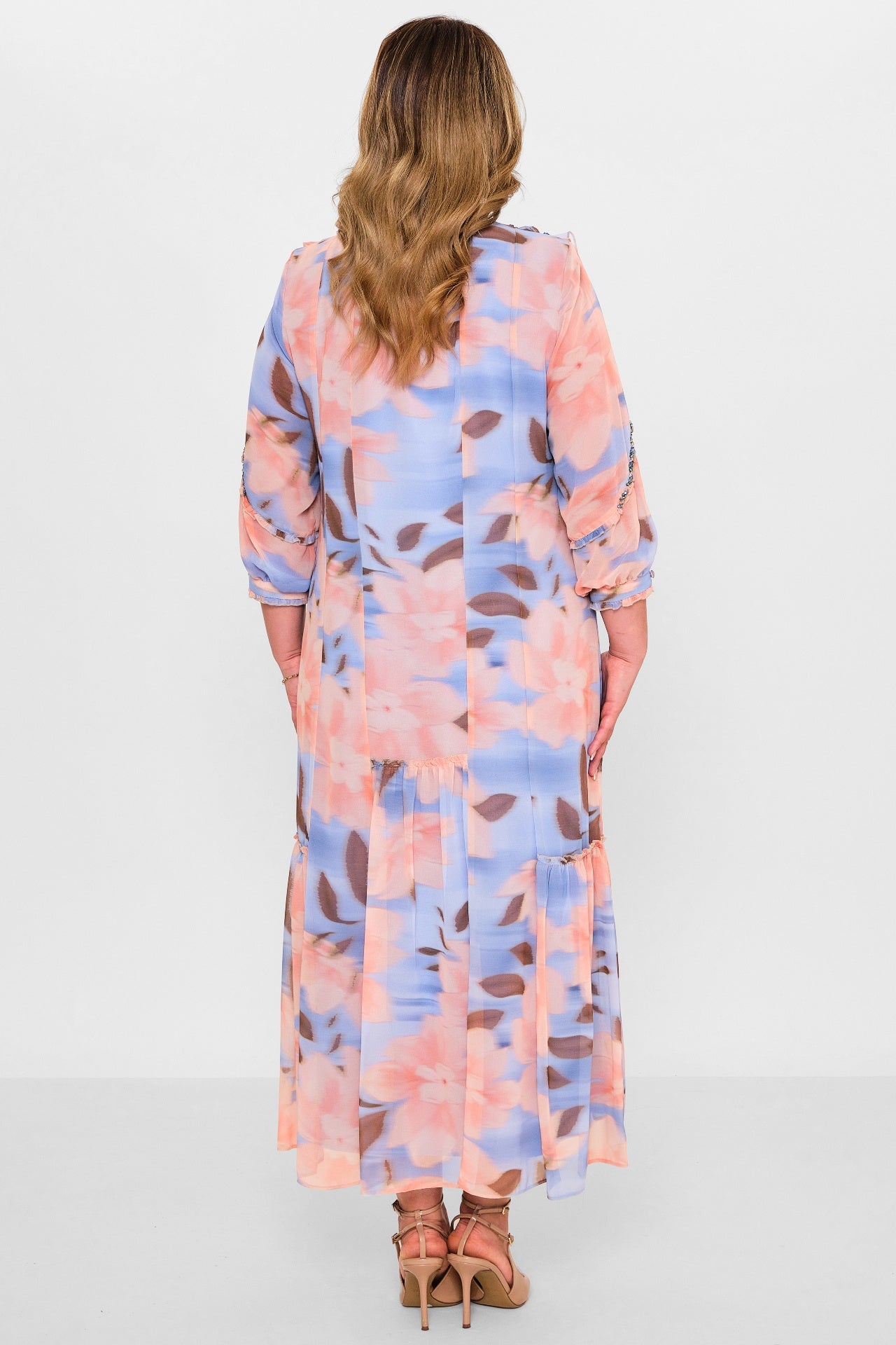 Gumanize - Plus Size Dress (GMZ2025-1135-7693) - 8690200118791