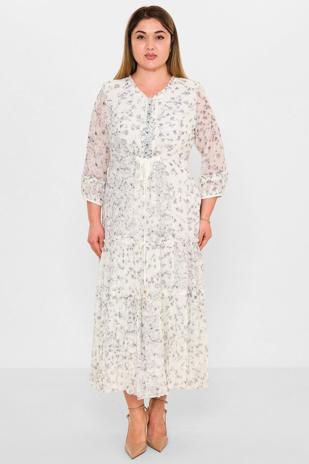 Gumanize - Plus Size Dress (GMZ2025-1217-7569) - 8690200118807