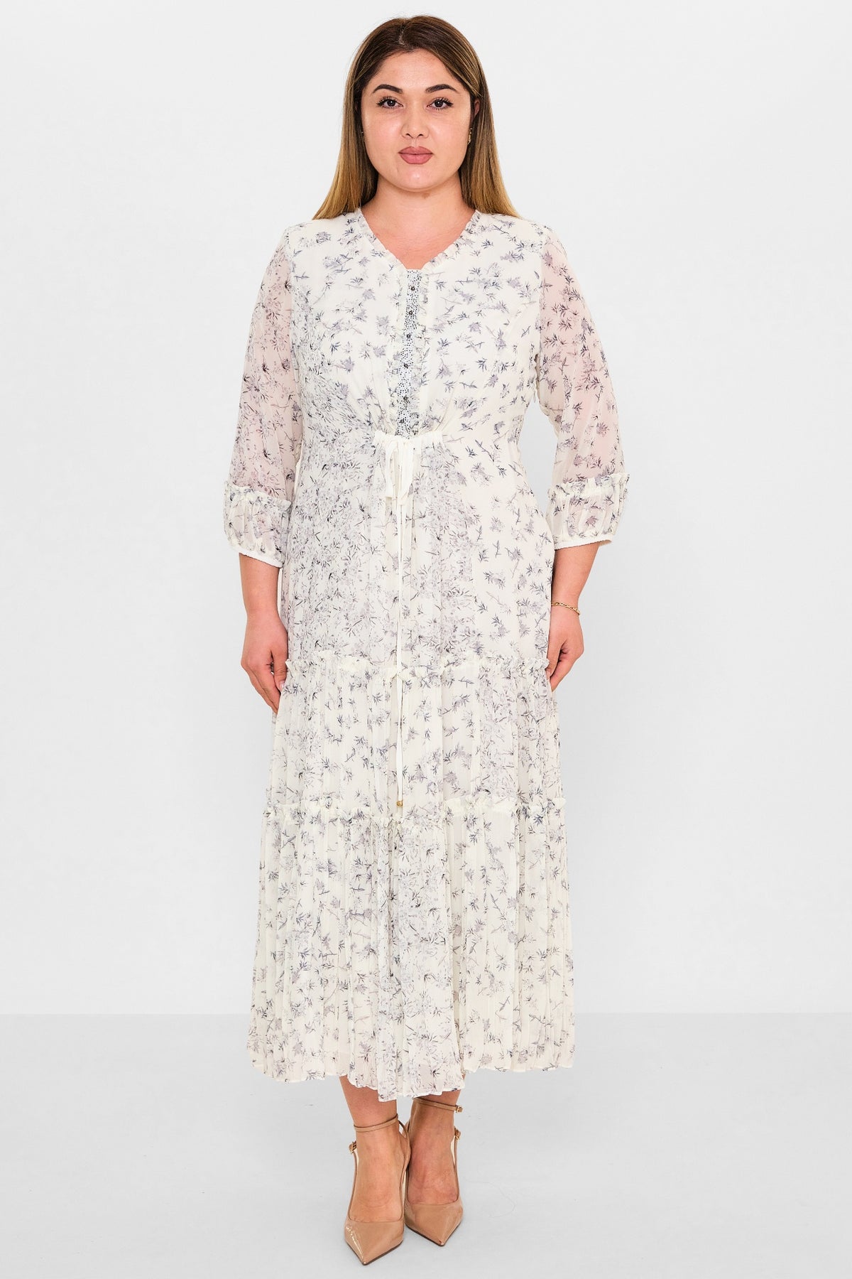 Gumanize - Plus Size Dress (GMZ2025-1217-7569) - 8690200118807