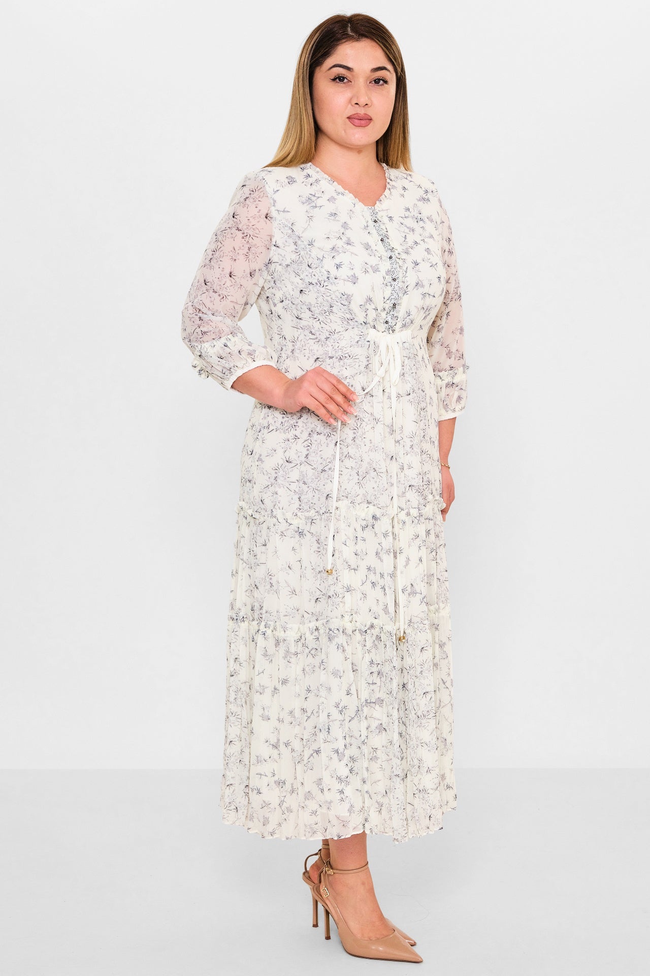 Gumanize - Plus Size Dress (GMZ2025-1217-7569) - 8690200118807