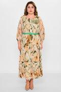 Gumanize - Plus Size Dress (GMZ2025-950-7692) - 8690200118814