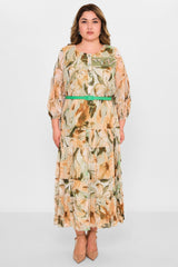Gumanize - Plus Size Dress (GMZ2025-950-7692) - 8690200118814
