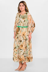 Gumanize - Plus Size Dress (GMZ2025-950-7692) - 8690200118814