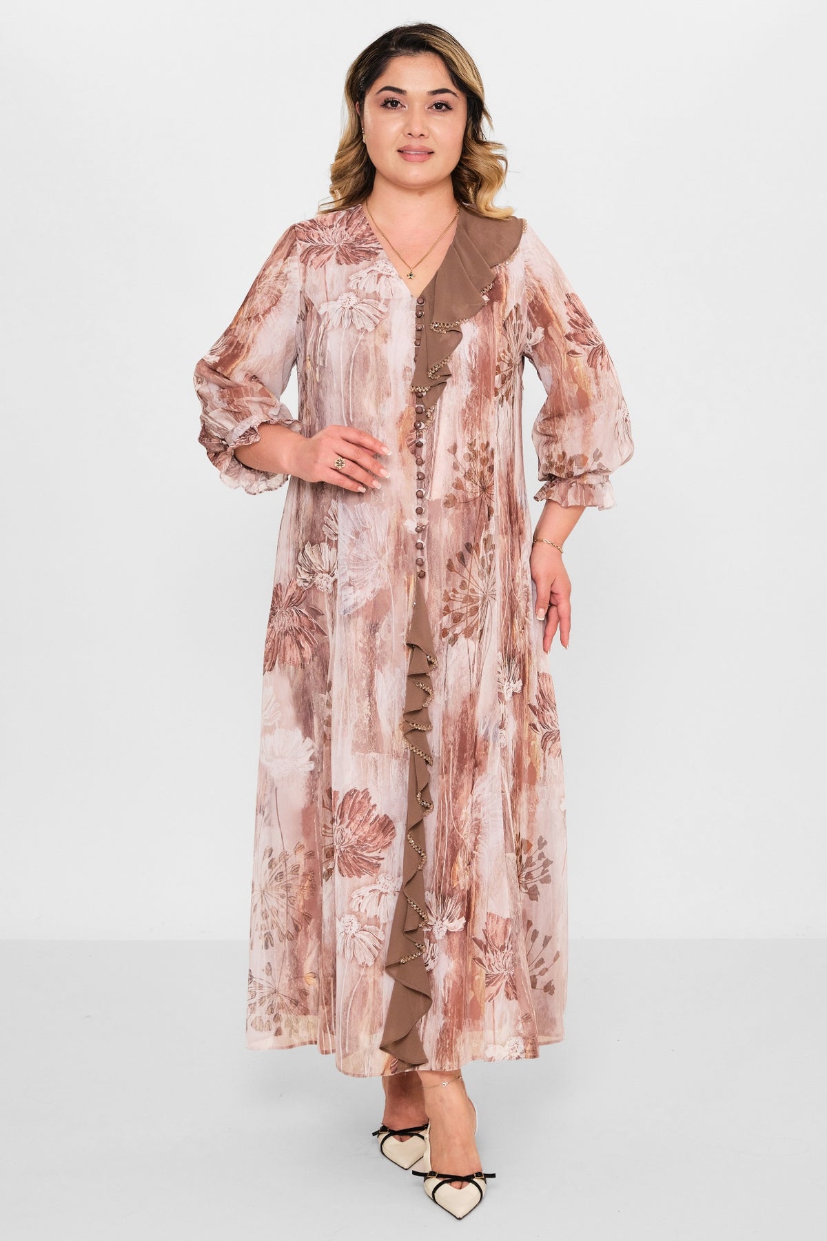 Gumanize - Plus Size Dress (GMZ2026-419-8043) - 8690200118869