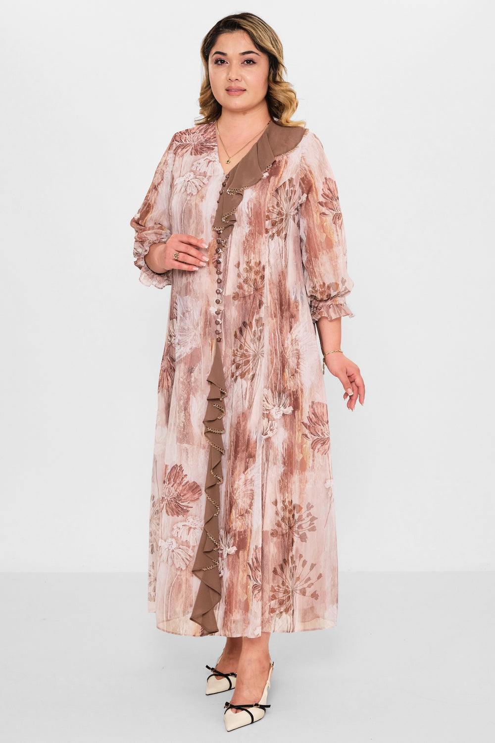Gumanize - Plus Size Dress (GMZ2026-419-8043) - 8690200118869