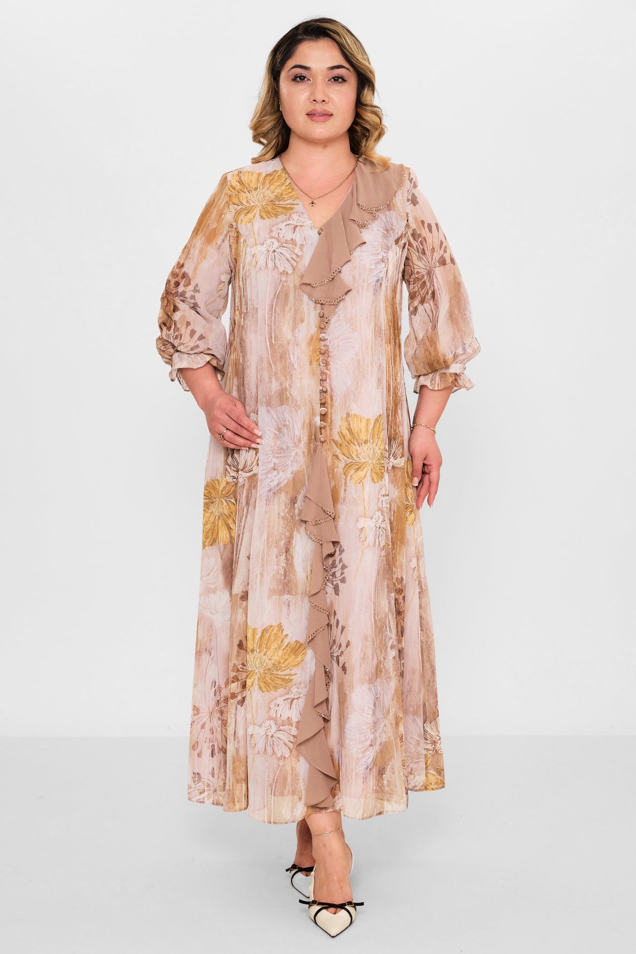 Gumanize - Plus Size Dress (GMZ2026-419-8043) - 8690200118890