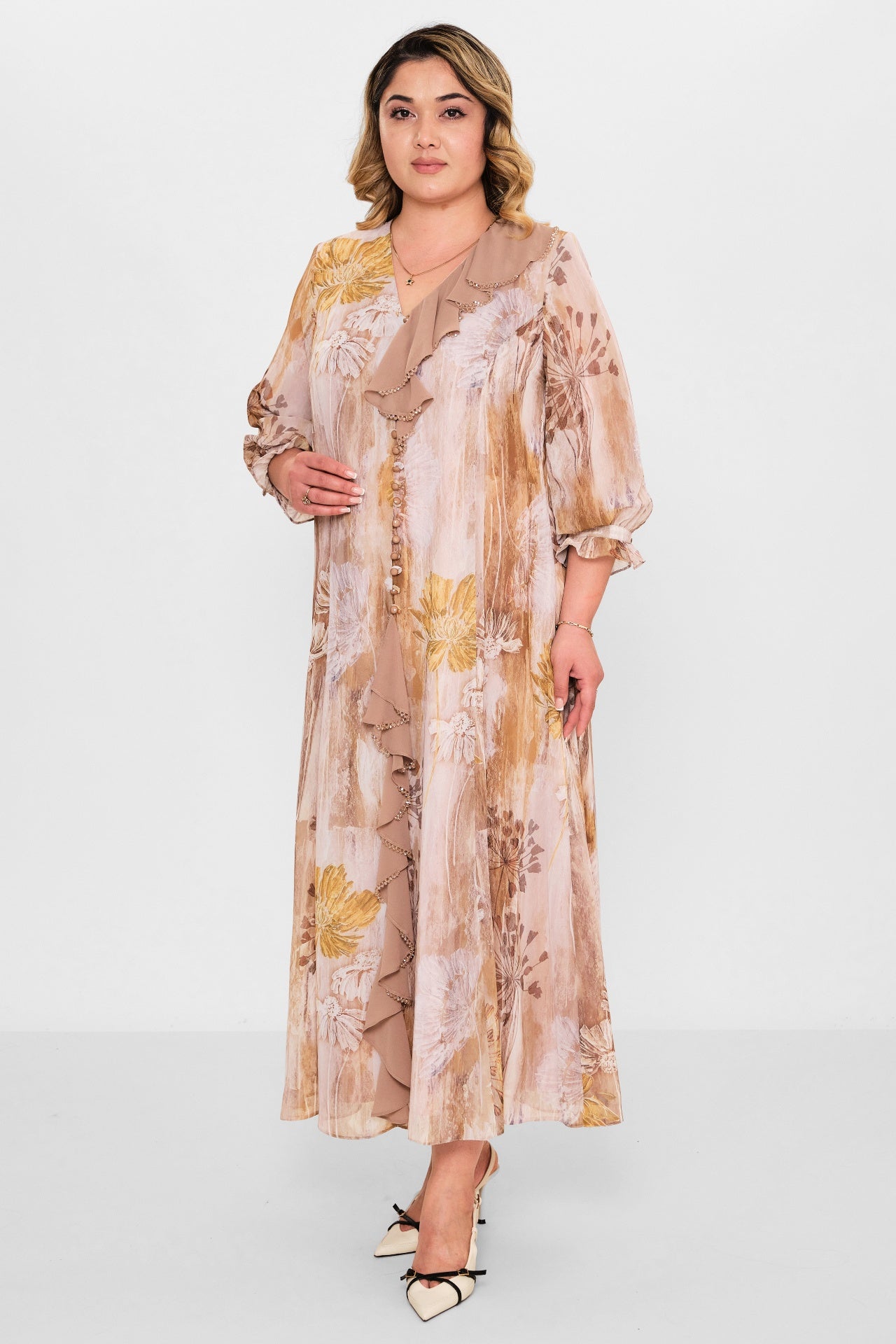 Gumanize - Plus Size Dress (GMZ2026-419-8043) - 8690200118890