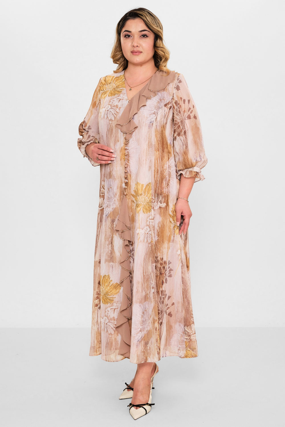 Gumanize - Plus Size Dress (GMZ2026-419-8043) - 8690200118890