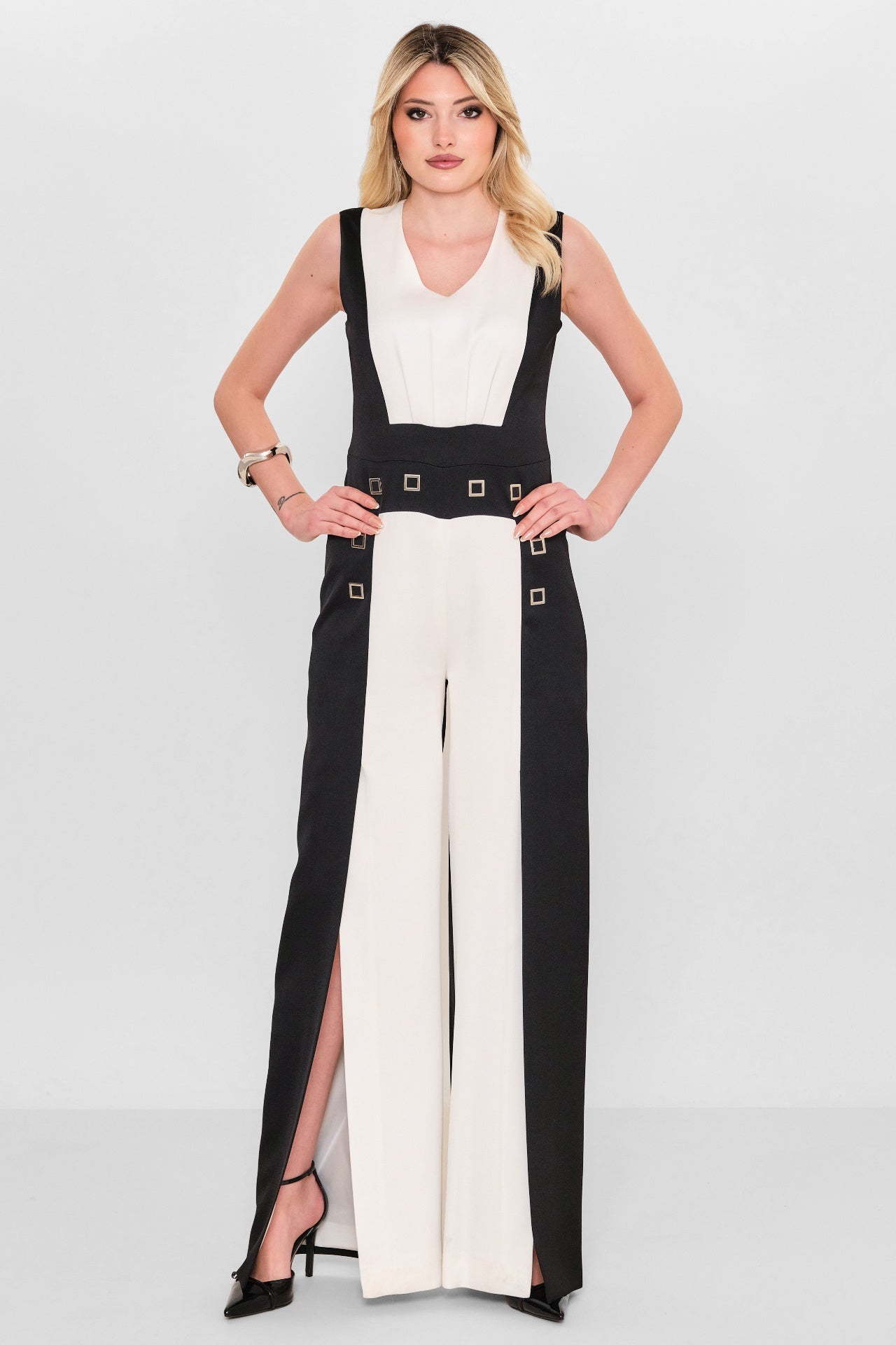 Kedma - Plus Size Overalls (KDM26Y5-79075) - 8690200118944