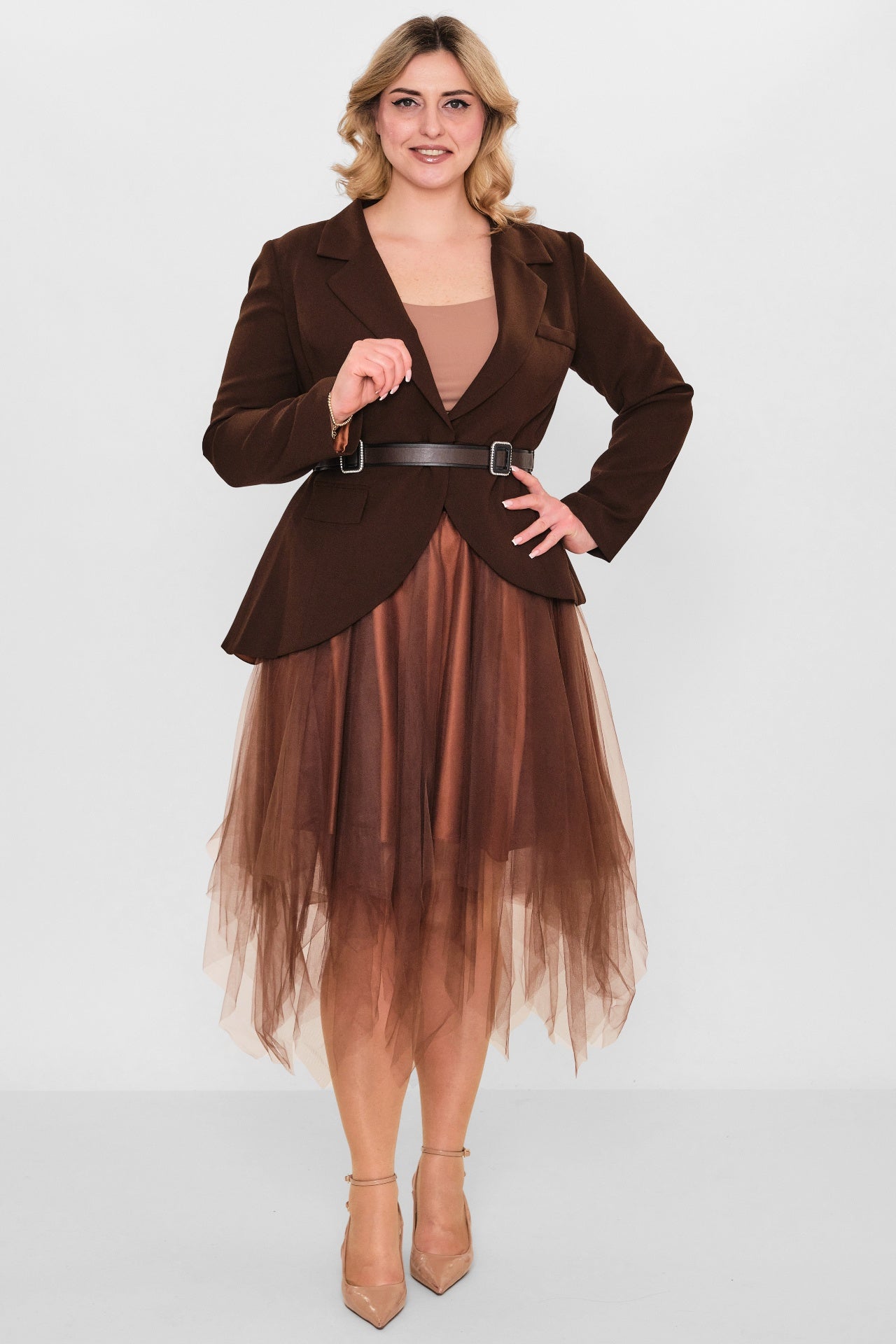 Kedma - Plus Size Suit (KDM26Y5-79086X) - 8690200118999