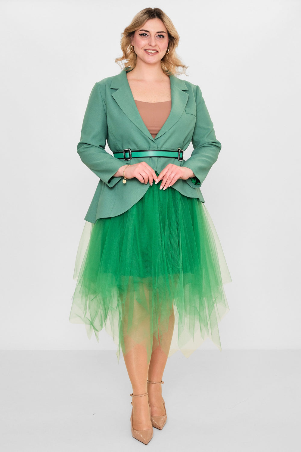 Kedma - Plus Size Suit (KDM26Y5-79086X) - 8690200119002