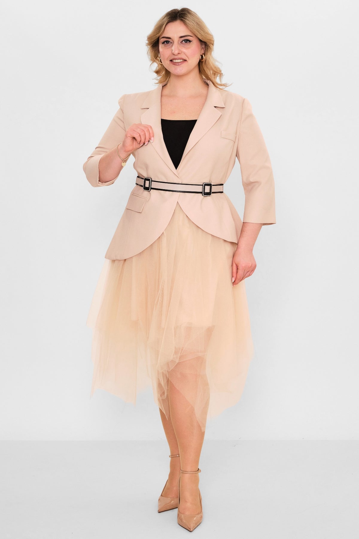 Kedma - Plus Size Suit (KDM26Y5-79094X) - 8690200119019