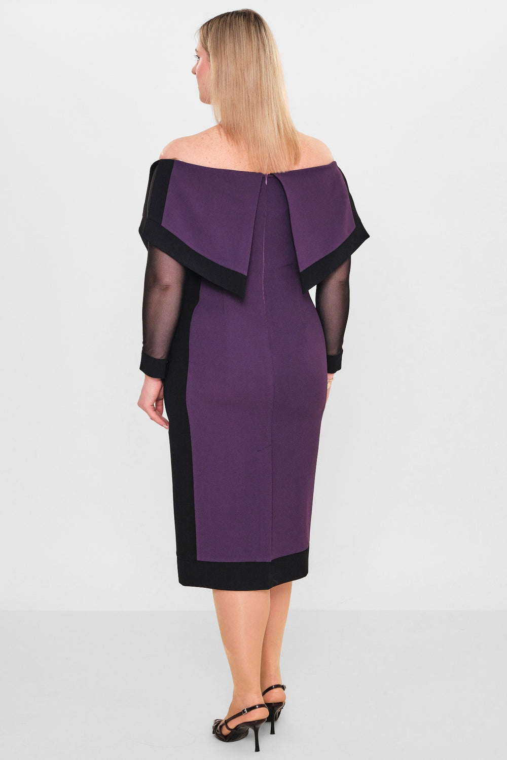 Kedma - Plus Size Dress (KDM26Y8-97622X) - 8690200119064
