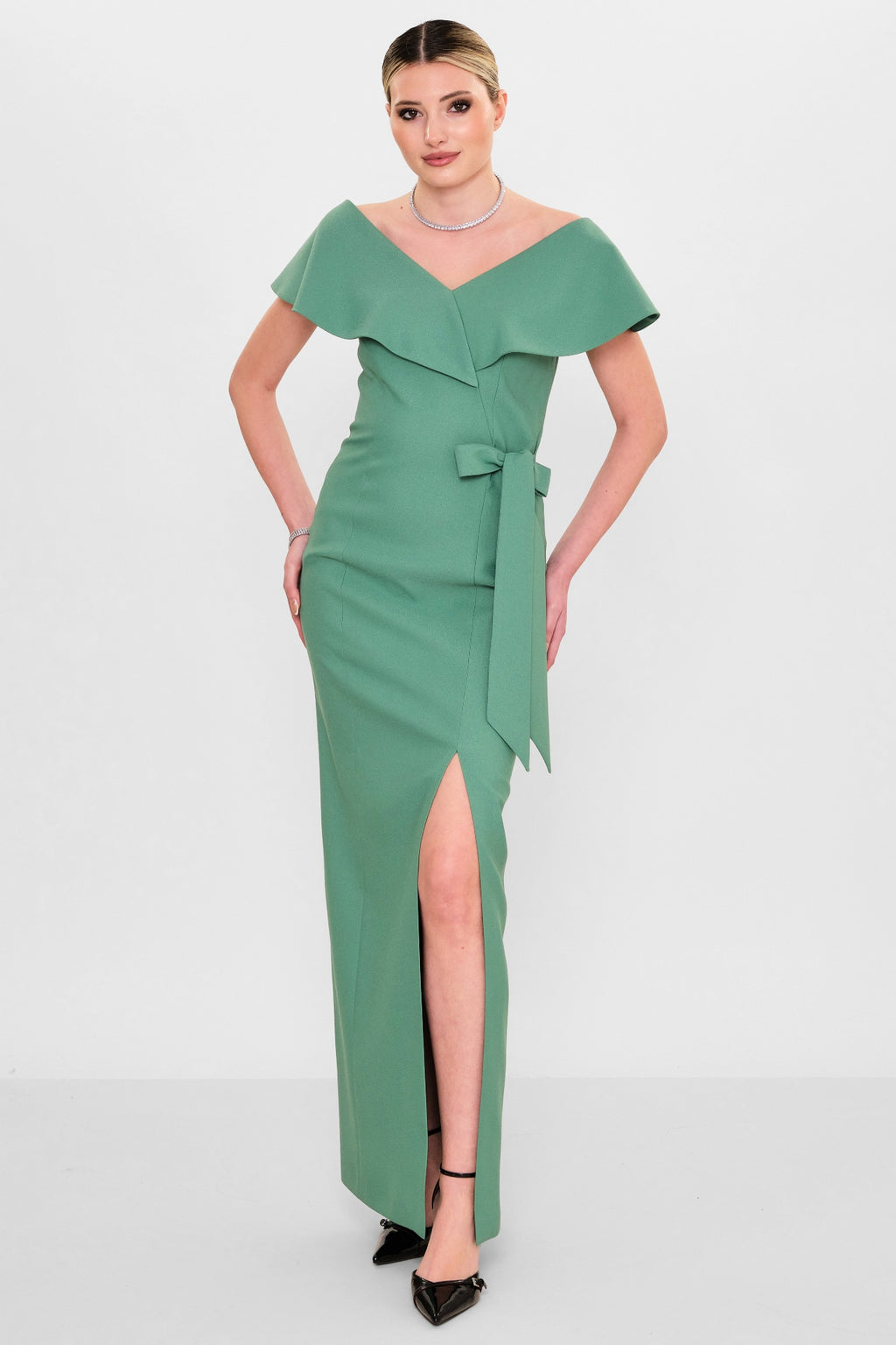 Kedma - Plus Size Dress (KDM26Y8-97876) - 8690200119101