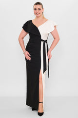 Kedma - Plus Size Dress (KDM26Y8-97876X) - 8690200119118