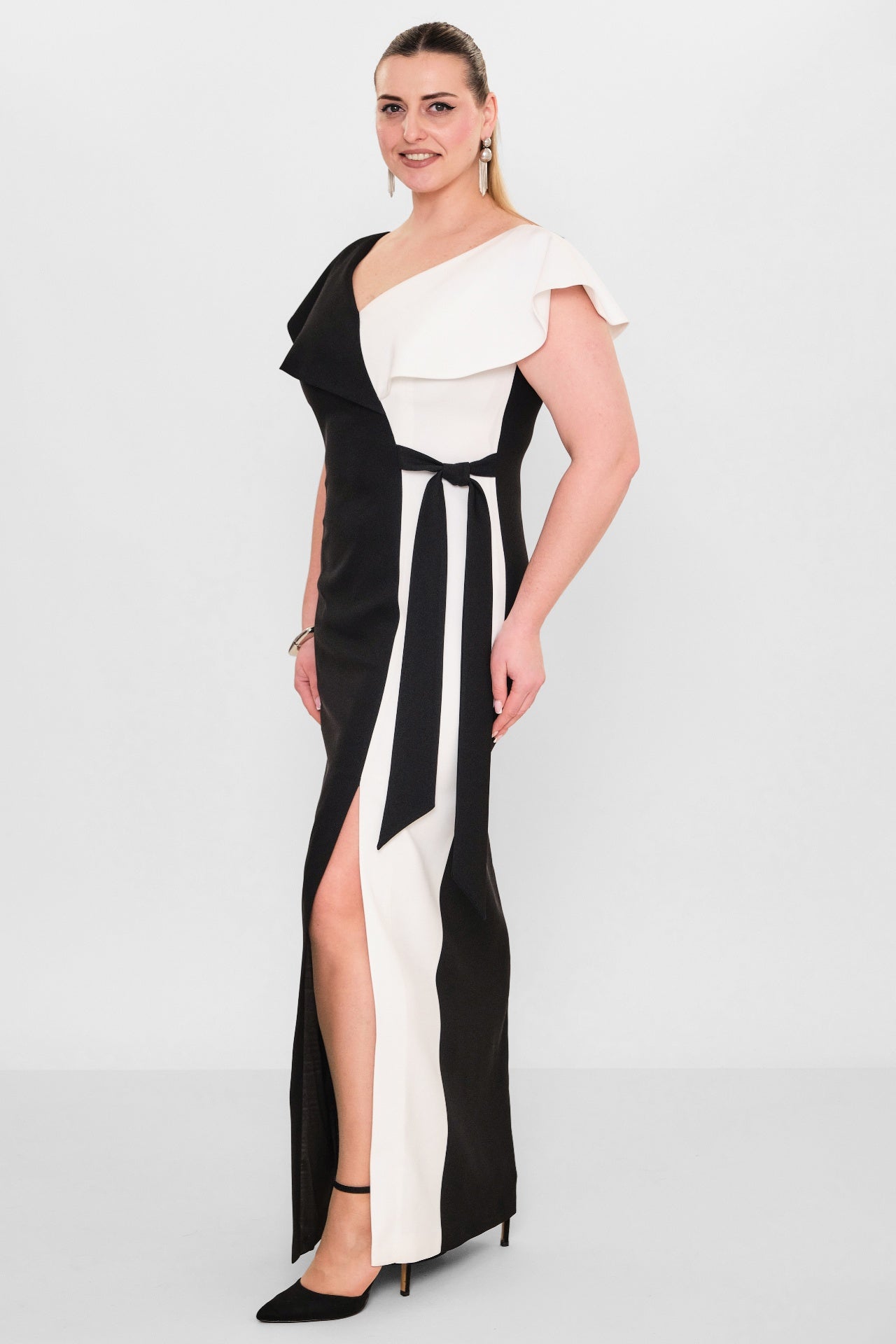 Kedma - Plus Size Dress (KDM26Y8-97876X) - 8690200119118