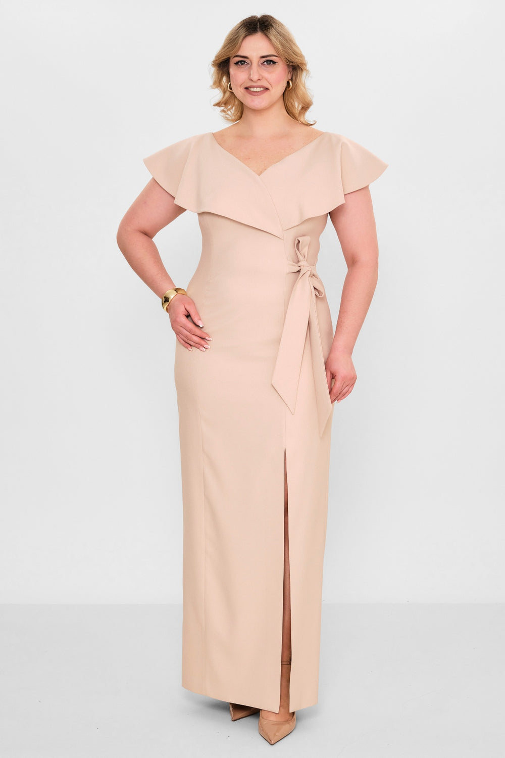Kedma - Plus Size Dress (KDM26Y8-97876X) - 8690200119125